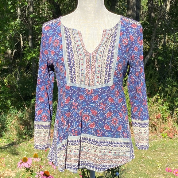 Lucky Brand Knit Top Sz M - Picture 4 of 12